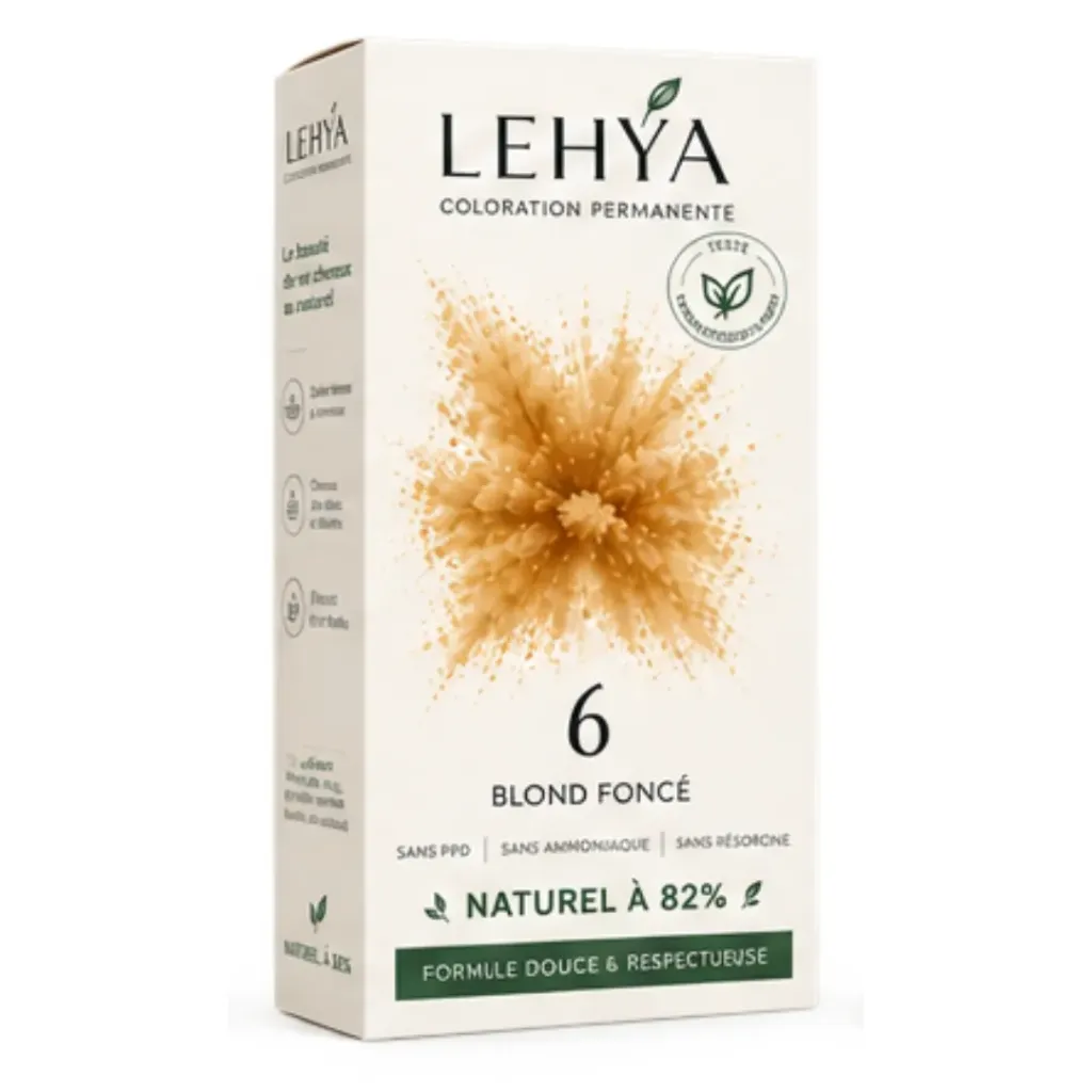 Kit coloration cheveux LEHYA N°6 (Blond Foncé)