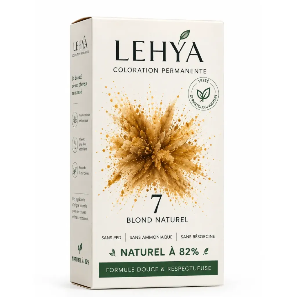 [LEHYA-7] Kit coloration cheveux LEHYA N°7 (Blond)