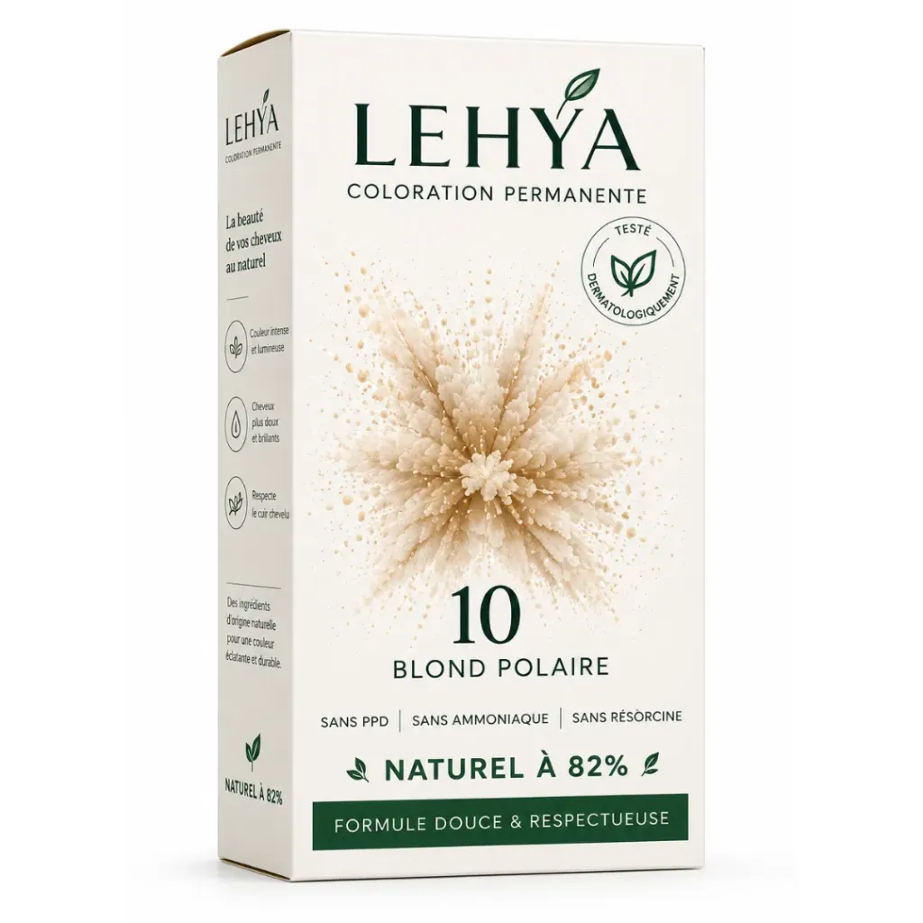 [LEHYA-10] Kit coloration cheveux LEHYA N°10 (Blond Polaire)
